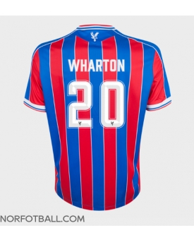 Billige Fotballdrakt Crystal Palace Adam Wharton #20 Replika Hjemmedrakt 2025-26 Kortermet